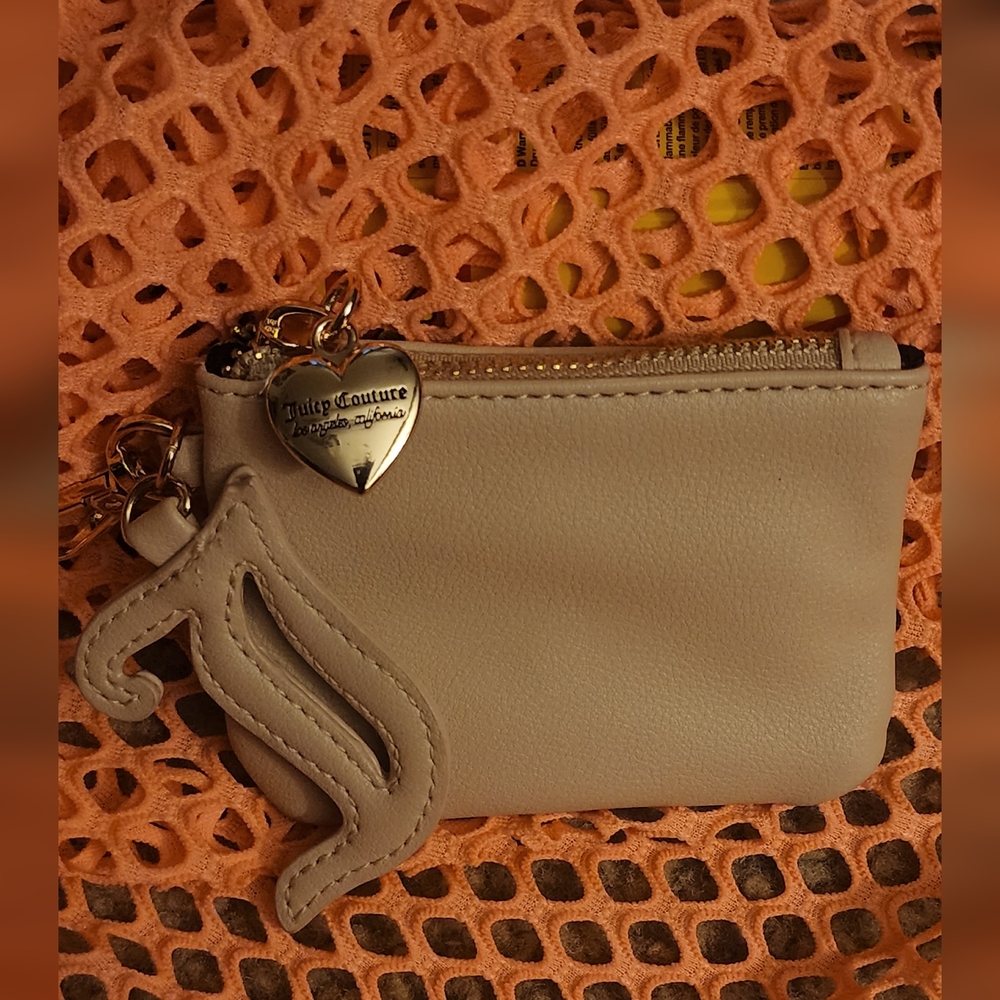 Juicy Couture Beige Coin Purse